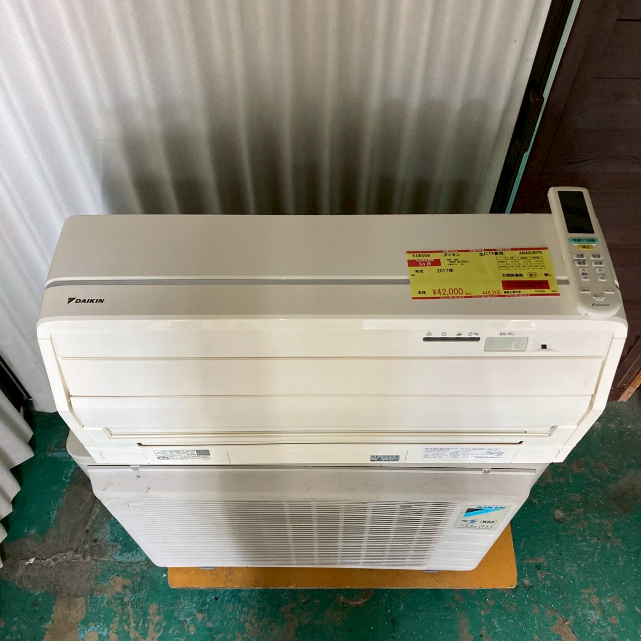 中古エアコン】K06559 ダイキン 2017年製 AN40URPK 主に14畳用｜兵庫県